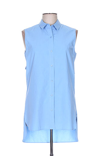 gerard darel chemises femme de couleur bleu