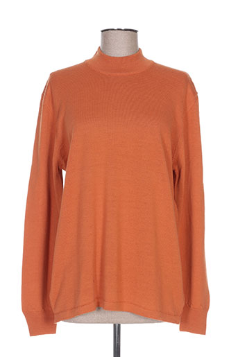 gevana pulls femme de couleur orange