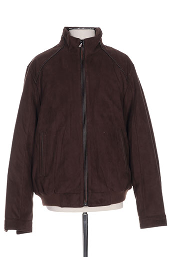 peter cofox vestes homme de couleur marron