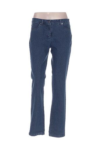bx jeans femme de couleur bleu