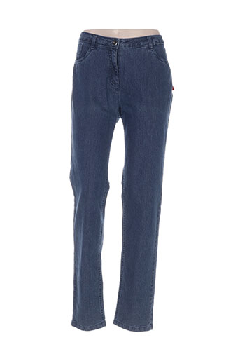 bx jeans femme de couleur bleu