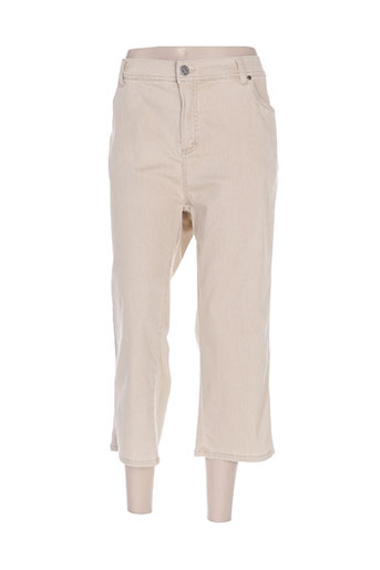 anna montana pantacourts femme de couleur beige