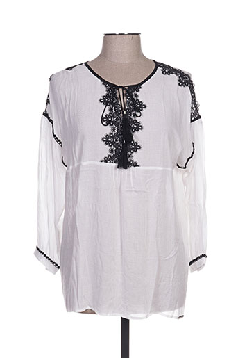 my collection tuniques femme de couleur blanc