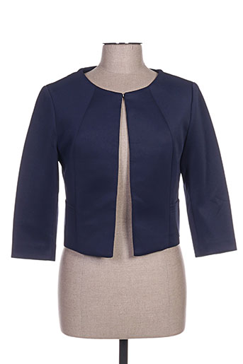 my collection vestes femme de couleur bleu
