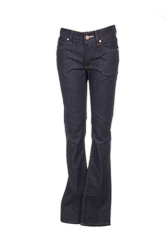 acne studios jeans femme de couleur bleu