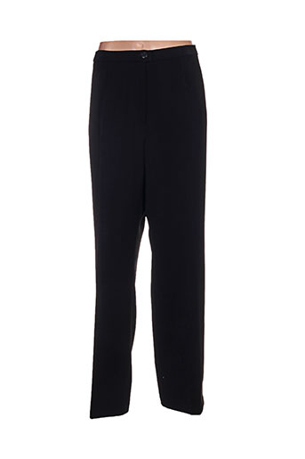 pause cafe pantalons femme de couleur noir