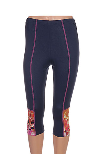 griffon pantalons femme de couleur bleu