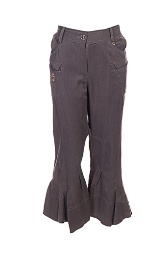 fille des sables pantalons femme de couleur gris