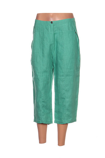 maloka pantacourts femme de couleur vert