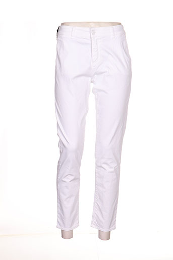 five pantalons femme de couleur blanc