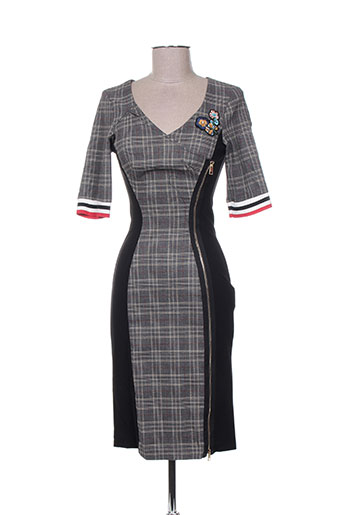rinascimento robes femme de couleur gris
