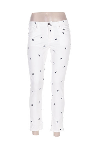 garcia jeans femme de couleur blanc