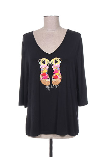 ananke t-shirts femme de couleur noir