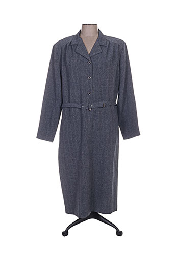 guy dubouis robes femme de couleur gris