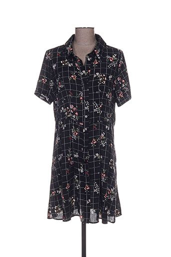 daphnea robes femme de couleur noir