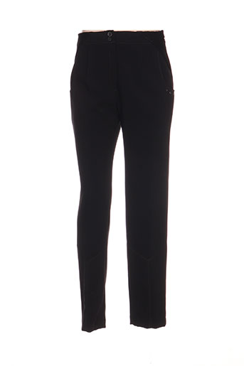 guy dubouis pantalons femme de couleur noir