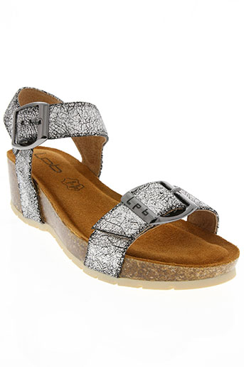 les p'tites bombes chaussures femme de couleur gris