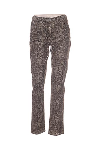 gerard darel pantalons femme de couleur vert
