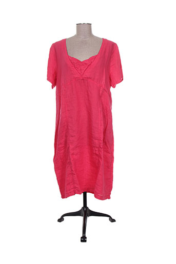 rivieres de lune robes femme de couleur rouge