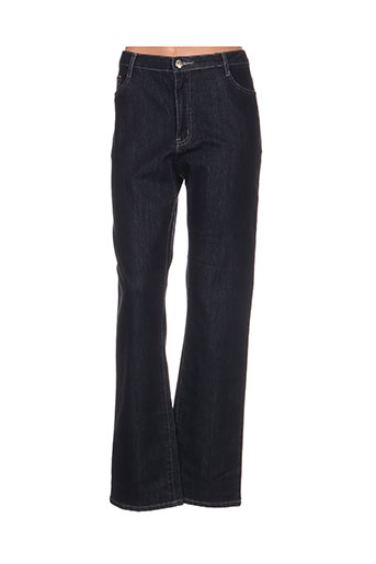 youline jeans femme de couleur bleu