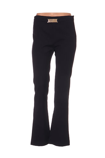 jus d'orange pantalons femme de couleur bleu
