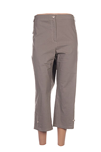 telmail pantacourts femme de couleur marron