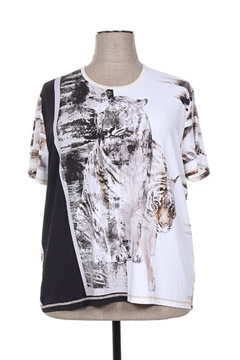 saint charles t-shirts femme de couleur blanc