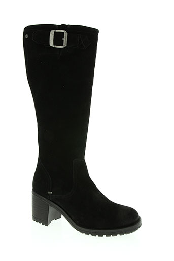 coco et abricot chaussures femme de couleur noir