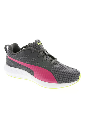 puma chaussures fille de couleur gris