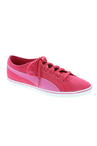 puma chaussures femme de couleur rose