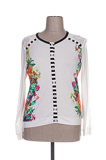 pause cafe gilets femme de couleur beige