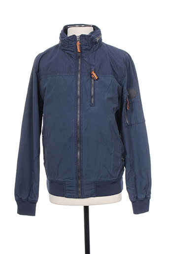s.oliver vestes homme de couleur bleu