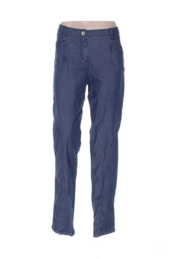 deca jeans femme de couleur bleu