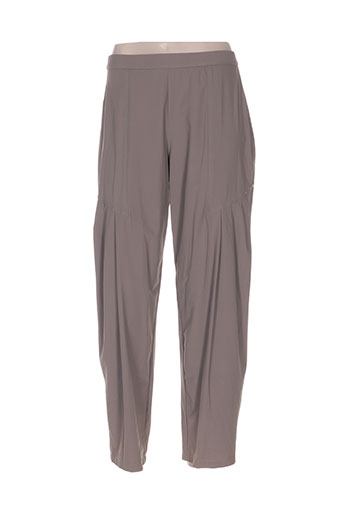 deca pantalons femme de couleur marron