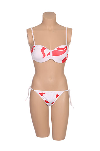 pull in maillots de bain femme de couleur blanc