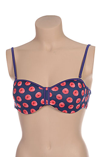 pull in maillots de bain femme de couleur bleu