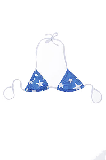 pull in maillots de bain fille de couleur bleu
