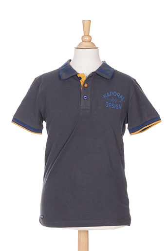 kaporal t-shirts garçon de couleur gris