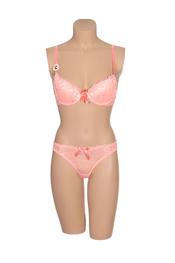 inoo lingerie femme de couleur orange