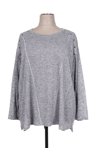 jean gabriel pulls femme de couleur gris