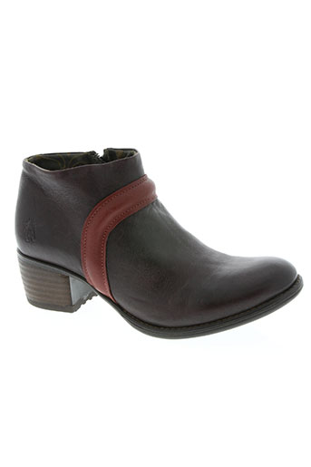 fly london chaussures femme de couleur marron