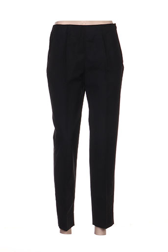 piazza sempione pantalons femme de couleur noir