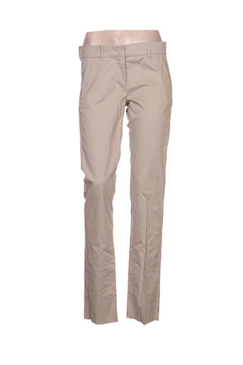 maxmara pantalons femme de couleur beige
