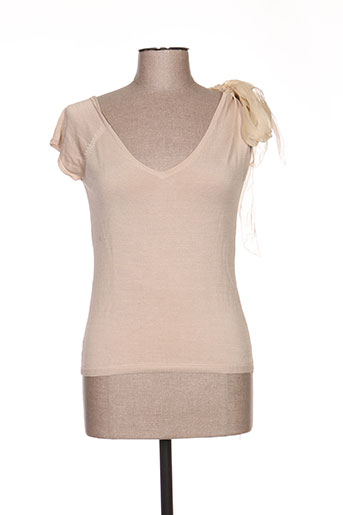 renato nucci pulls femme de couleur beige