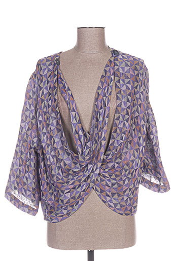 ralston vestes femme de couleur violet