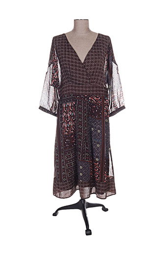 bohemia robes femme de couleur marron