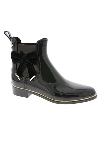 lemon jelly chaussures femme de couleur noir