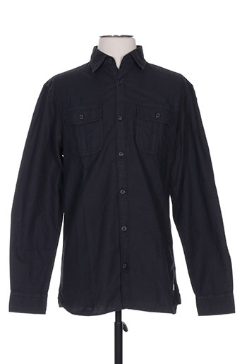 jack EFFI_CHAR_1 jones chemises homme de couleur noir