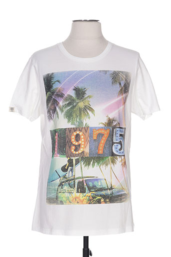 jack & jones t-shirts homme de couleur blanc