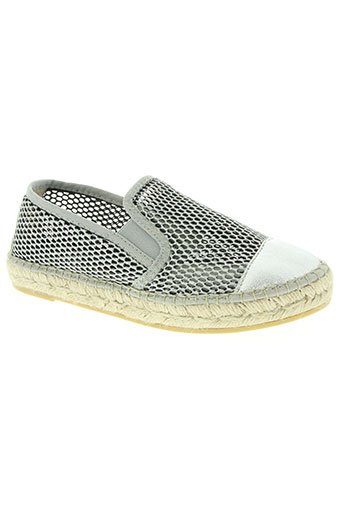 la maison de l'espadrille chaussures femme de couleur gris